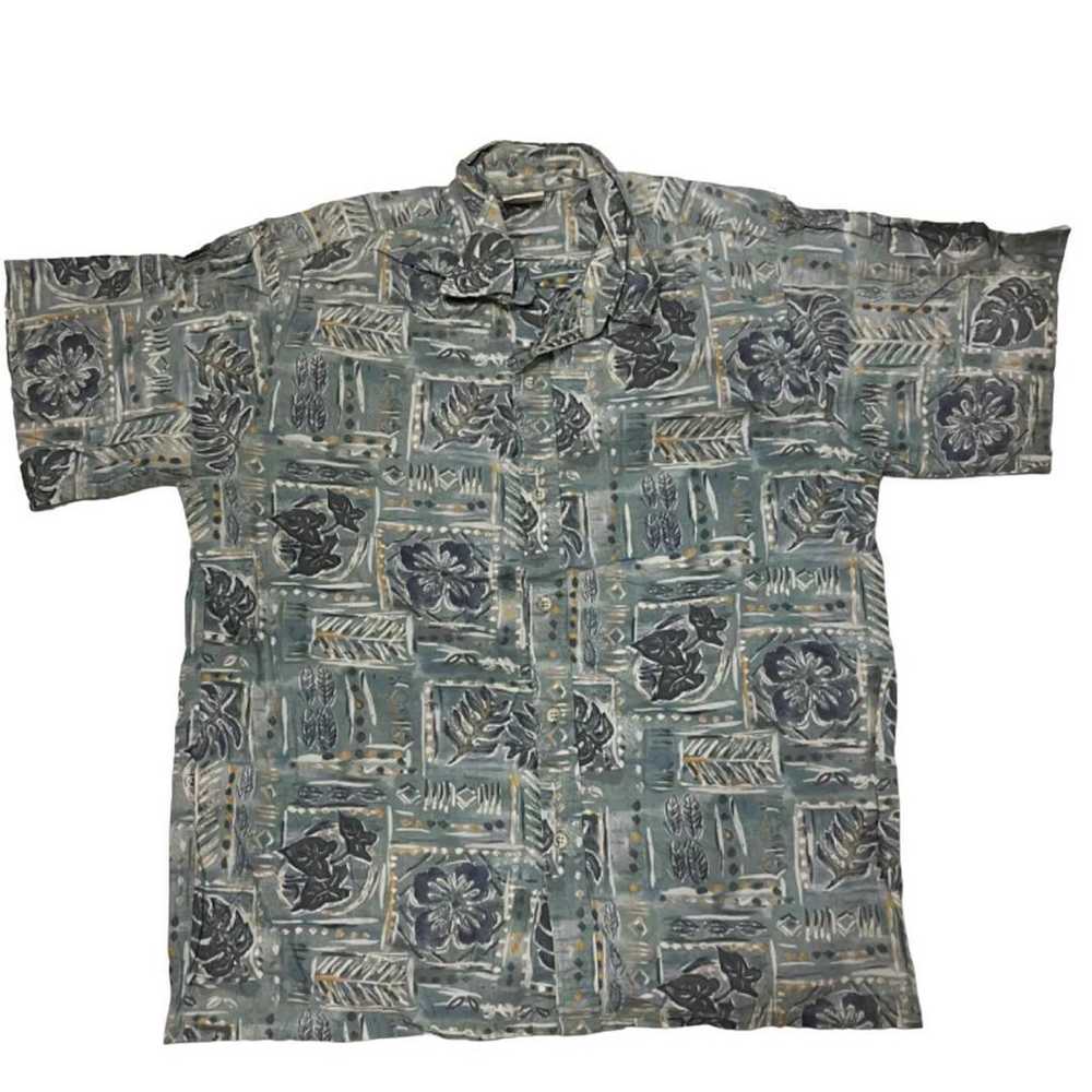 Aloha shirt Hawaiian shirt XL size Made in Hawaii… - image 1