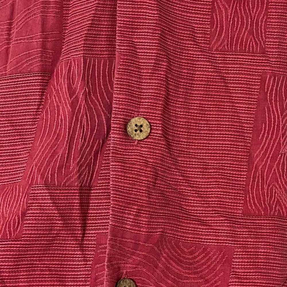 Tommy Bahama 100% Silk Aloha Shirt. - image 7