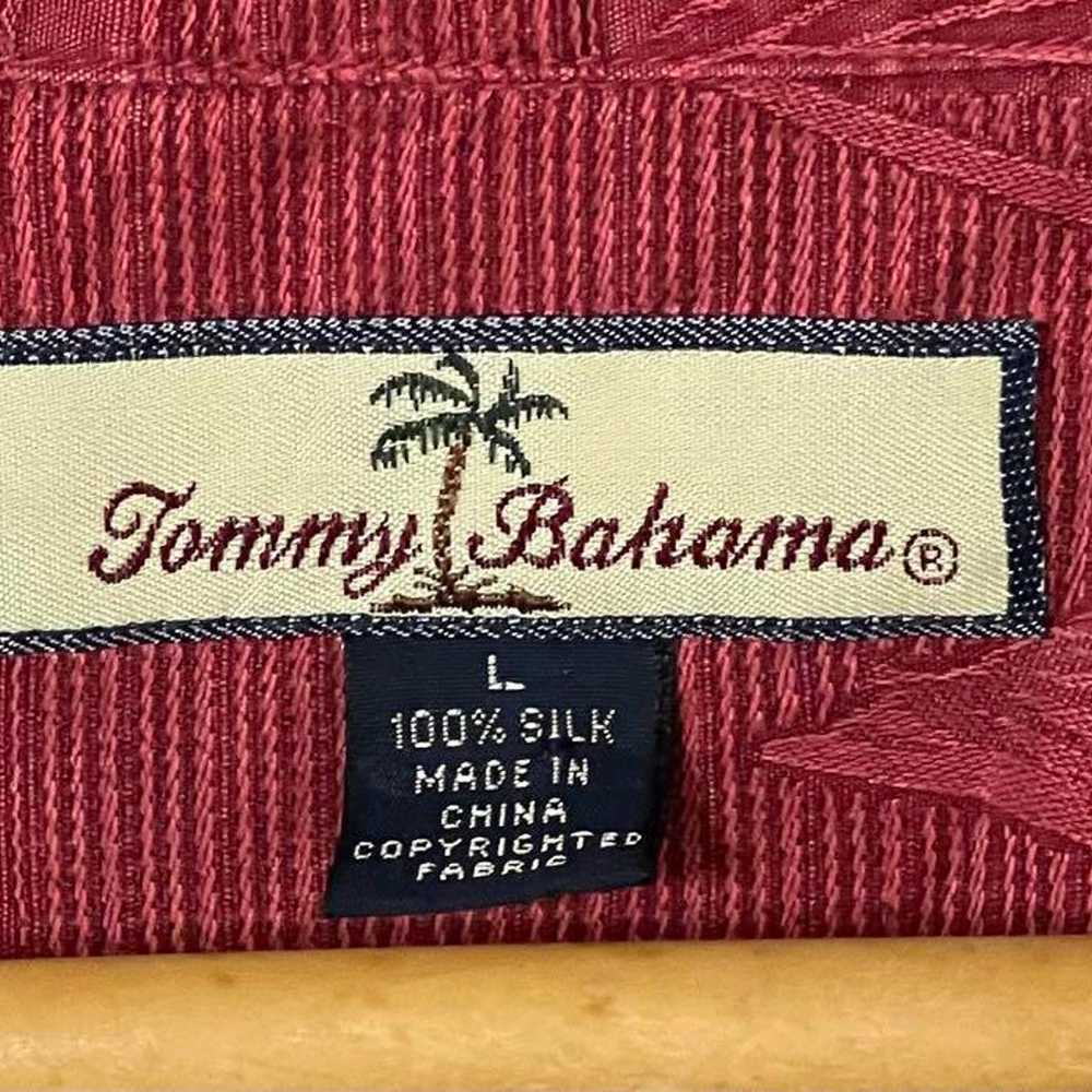 Tommy Bahama 100% Silk Aloha Shirt. - image 8