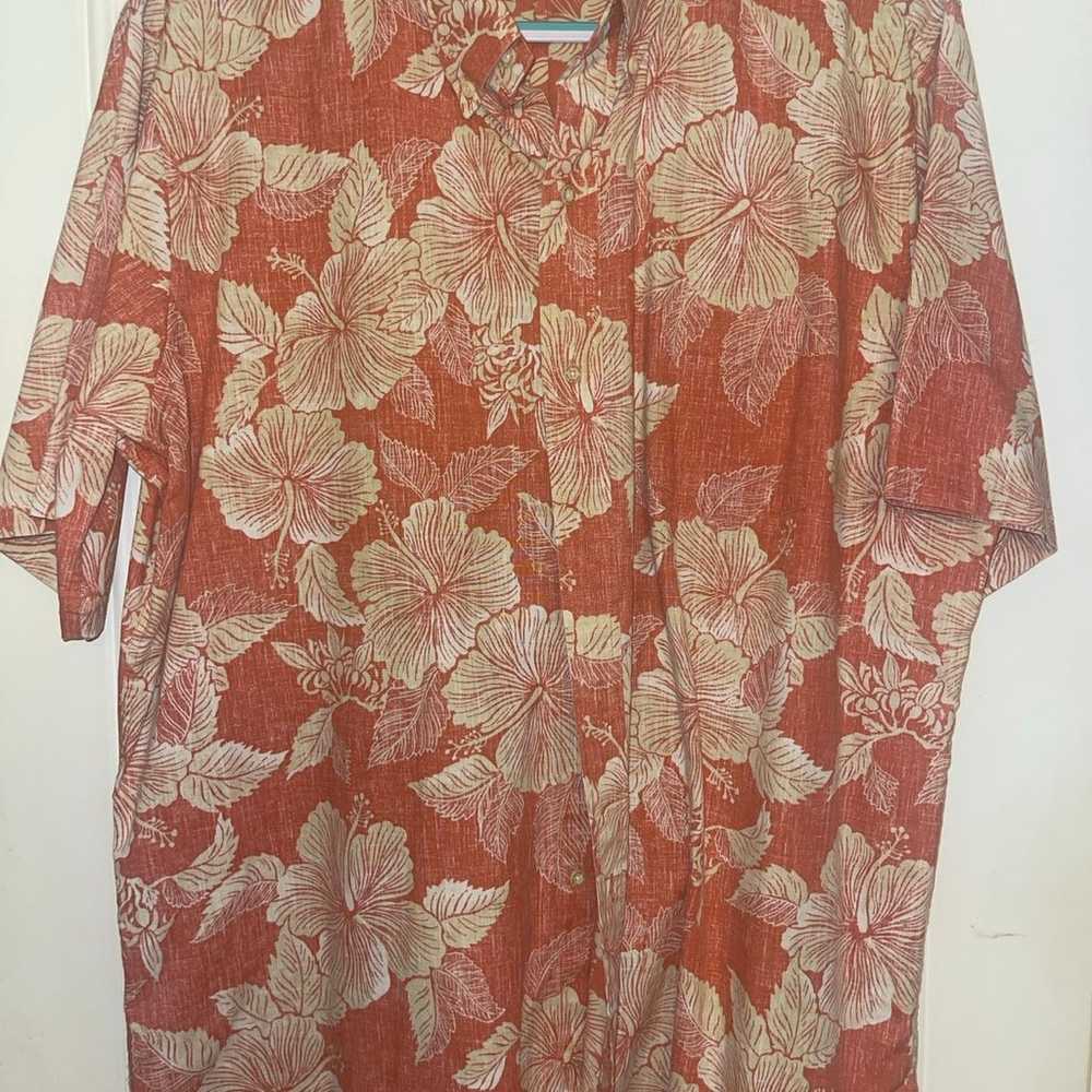 Reyn Spooner Hawaiian Traditional Aloha Shirt - O… - image 1