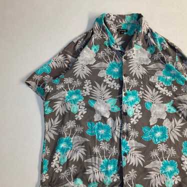 [Aloha shirt open collar all-over print vintage f… - image 1