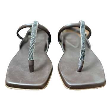 Brunello Cucinelli Leather sandal