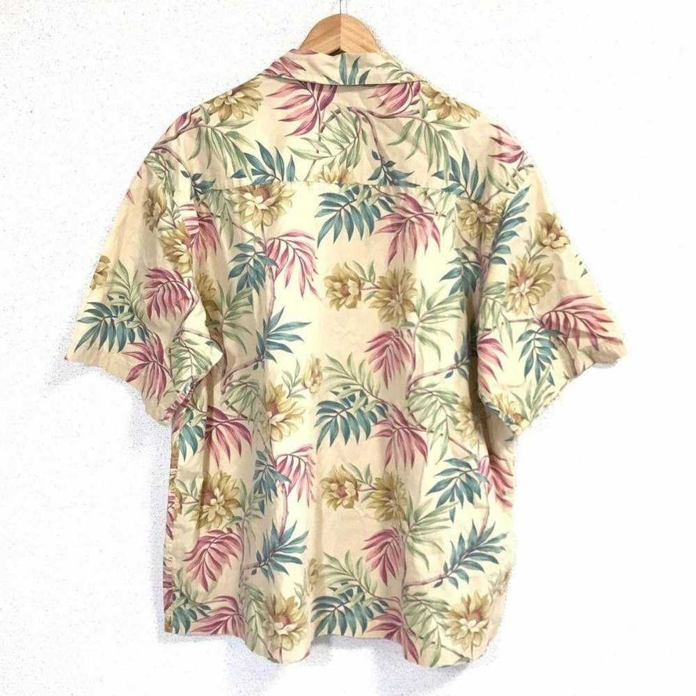 J.CREW Jake Crew Floral Hawaiian Shirt Size L - image 4