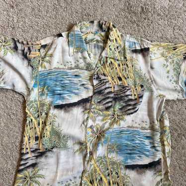 Vintage 50s Aloha shirt purchased 30 years ago in… - image 1