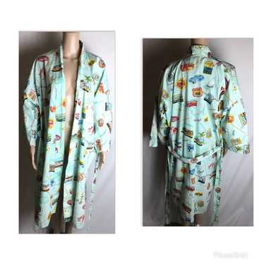 Rare REYN SPOONER Cotton Lounge/Robe