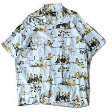 【stussy】90s Aloha Shirt Size L - image 1