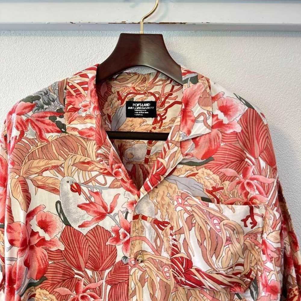 Vintage 50s-60s Rayon Aloha Shirt - image 3