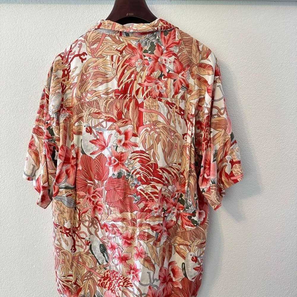 Vintage 50s-60s Rayon Aloha Shirt - image 4