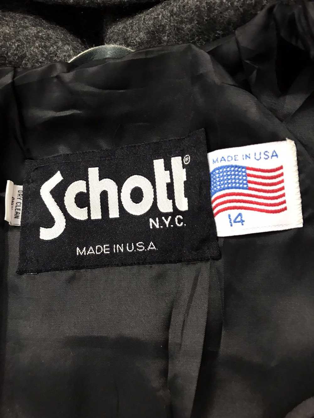 Made In Usa × Schott × Vintage Schott NYC Duffel … - image 9