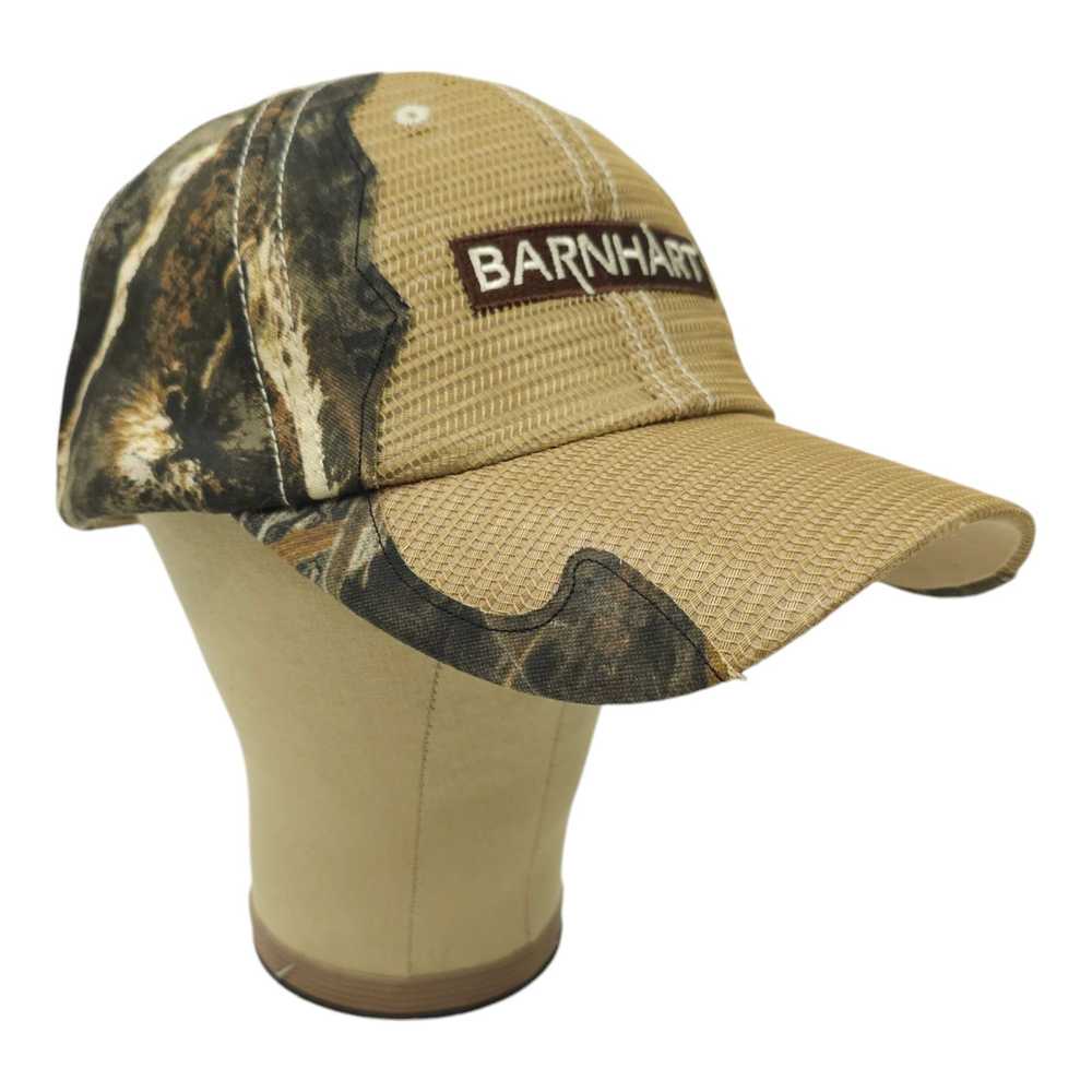 Other Barnhart Mesh Strapback Cap Tan Camo Curved… - image 2