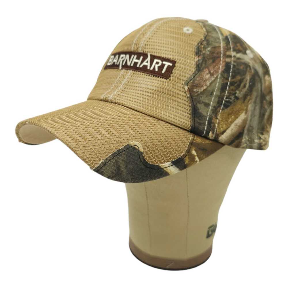 Other Barnhart Mesh Strapback Cap Tan Camo Curved… - image 3