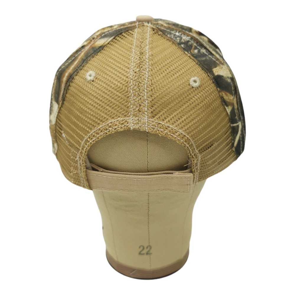 Other Barnhart Mesh Strapback Cap Tan Camo Curved… - image 4