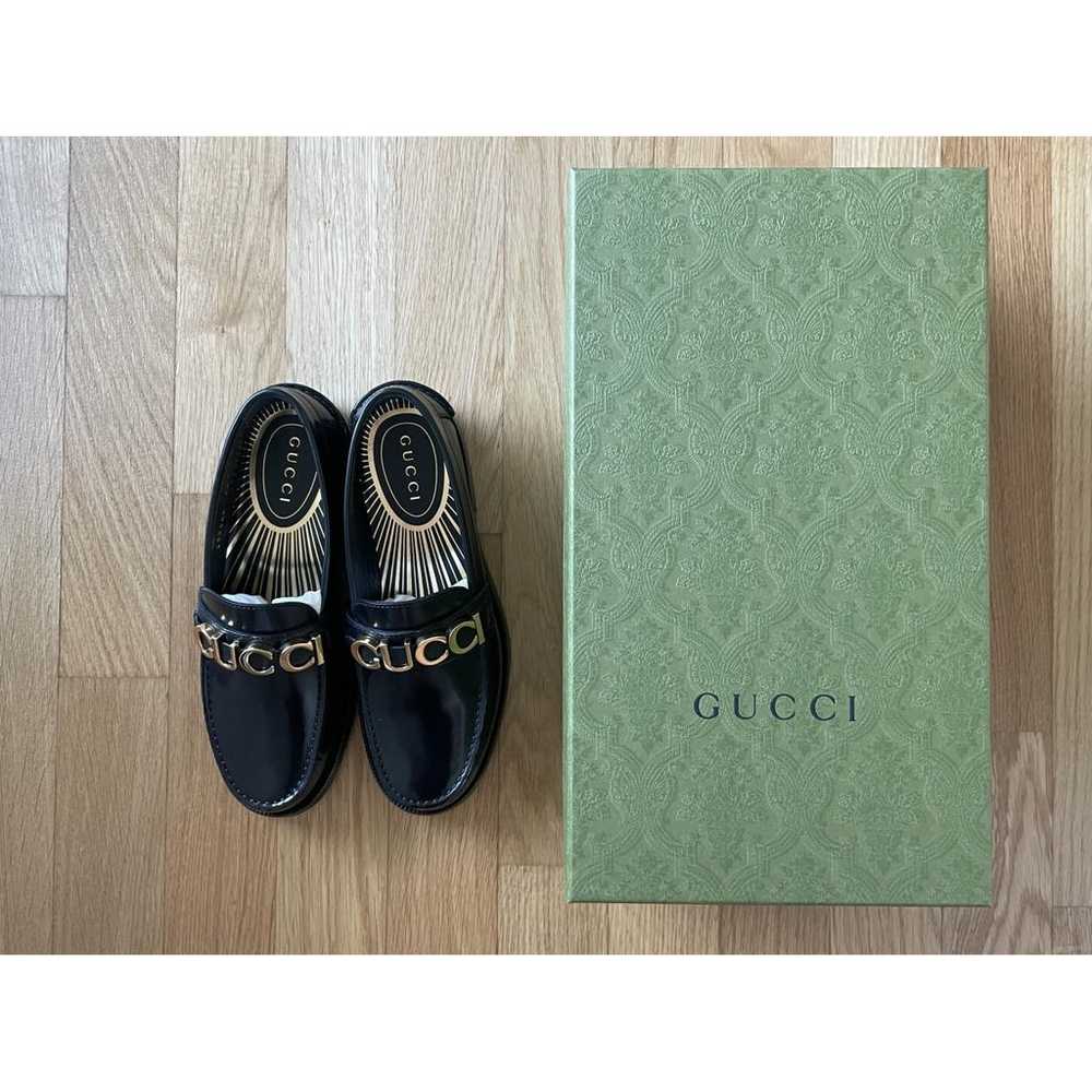 Gucci Leather flats - image 3