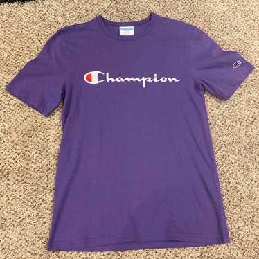 Vintage Champion Purple Classic Tshirt