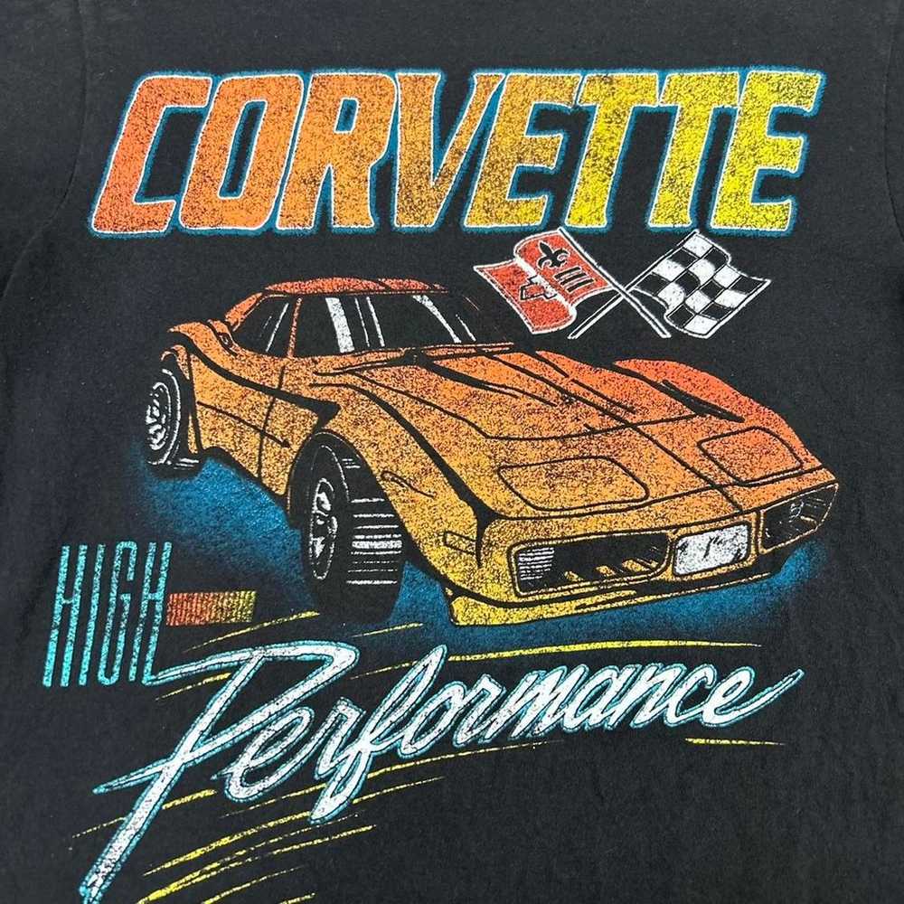 General Motors Corvette High Performance Car Tee.… - image 2