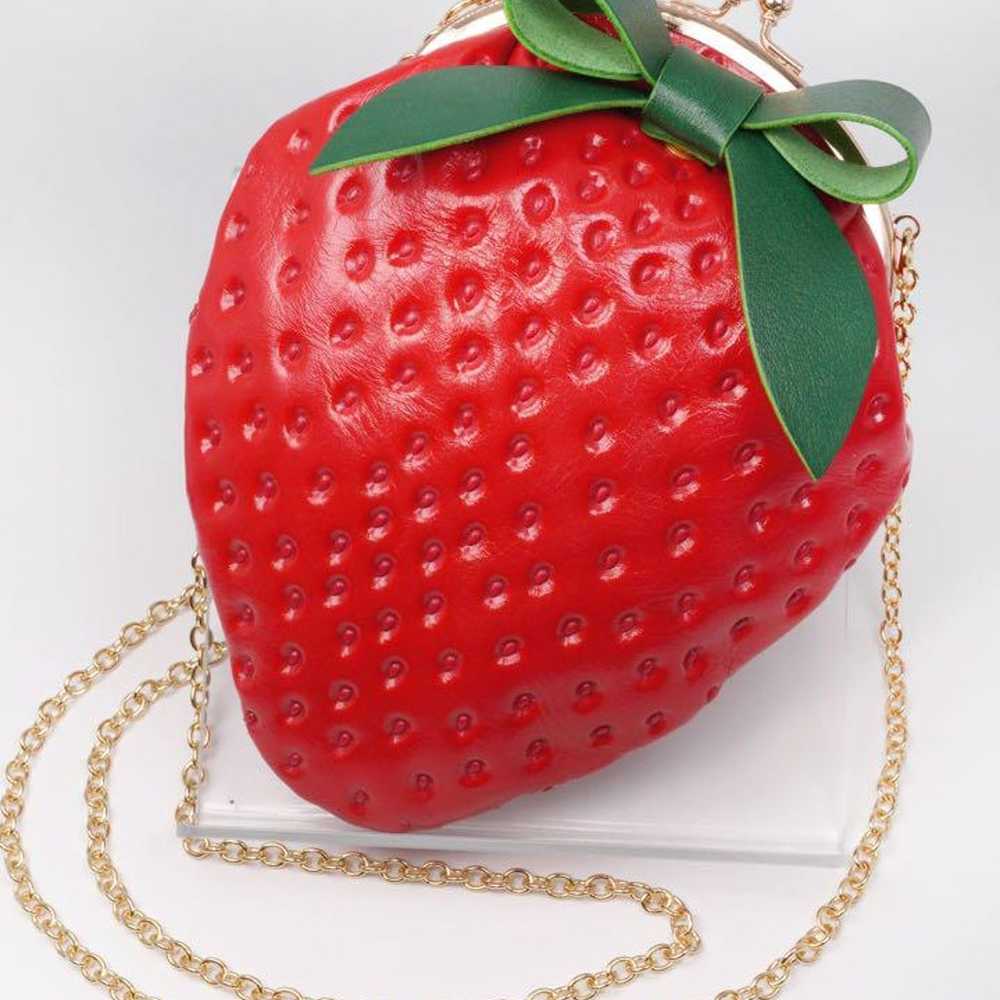 EARL'S FAVOURITE Strawberry Frame Shoulder Bag - image 1