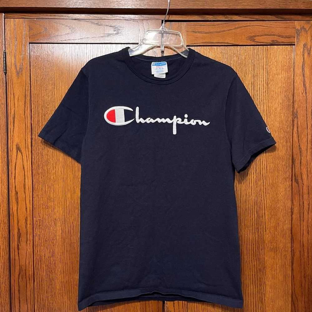 Embroidered Champion Shirt Mens S - image 2