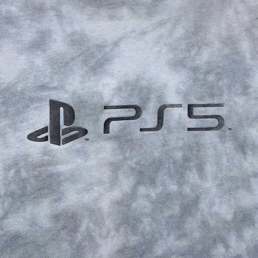 RARE Sony PlayStation PS5 Tie Dye Long Sleeve Vin… - image 2