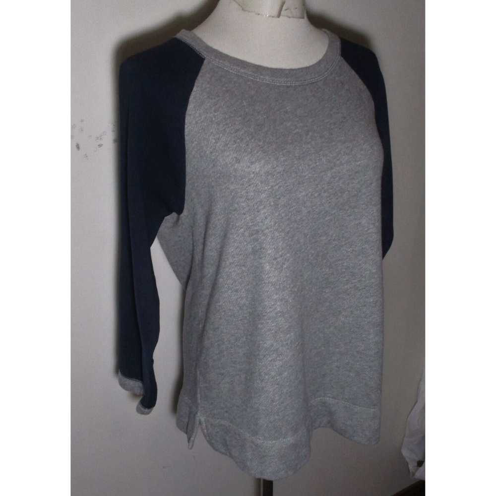 J.Crew Gray Blue Crew Neck Knit Sweatshirt Jersey… - image 3