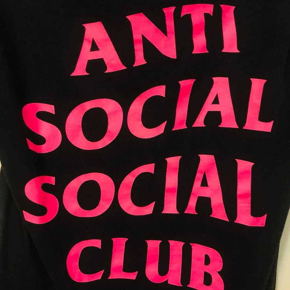 Anti Social Social Club Shirt Get Weird pink Car - image 7