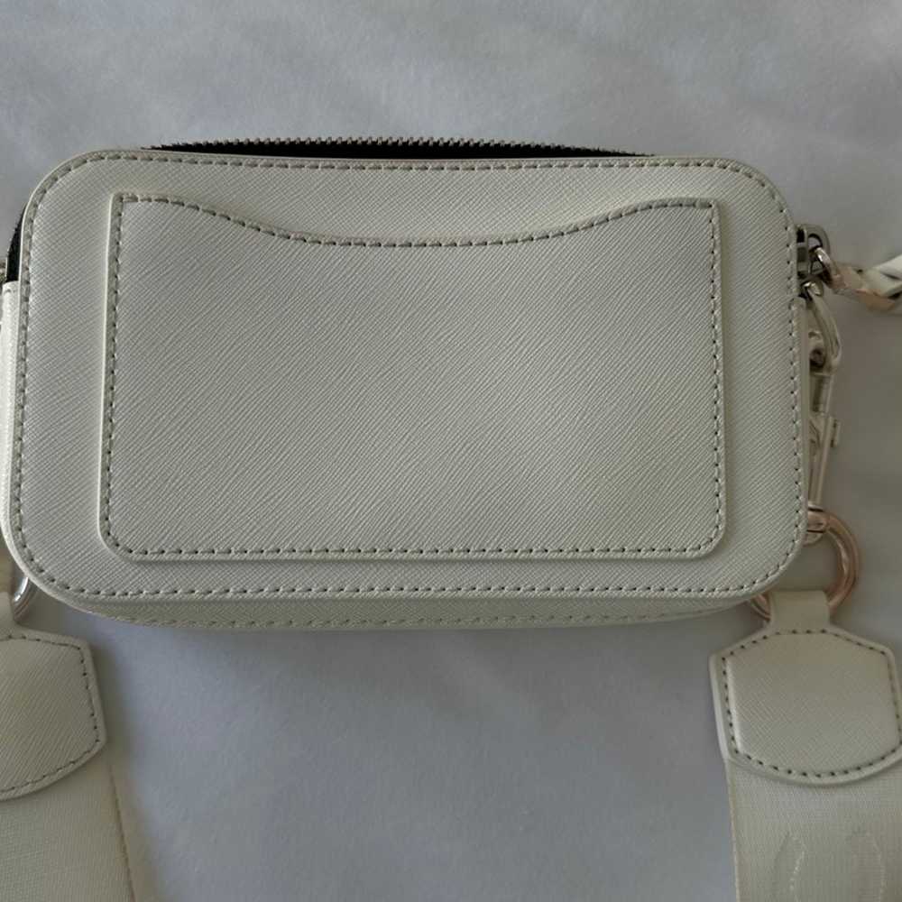 Marc Jacobs Snapshot Bag White/Silver - image 11