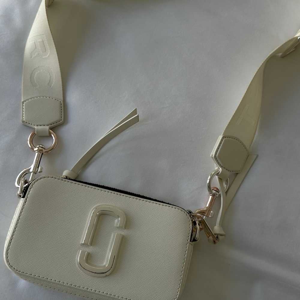 Marc Jacobs Snapshot Bag White/Silver - image 2