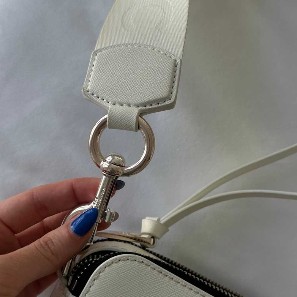 Marc Jacobs Snapshot Bag White/Silver - image 4