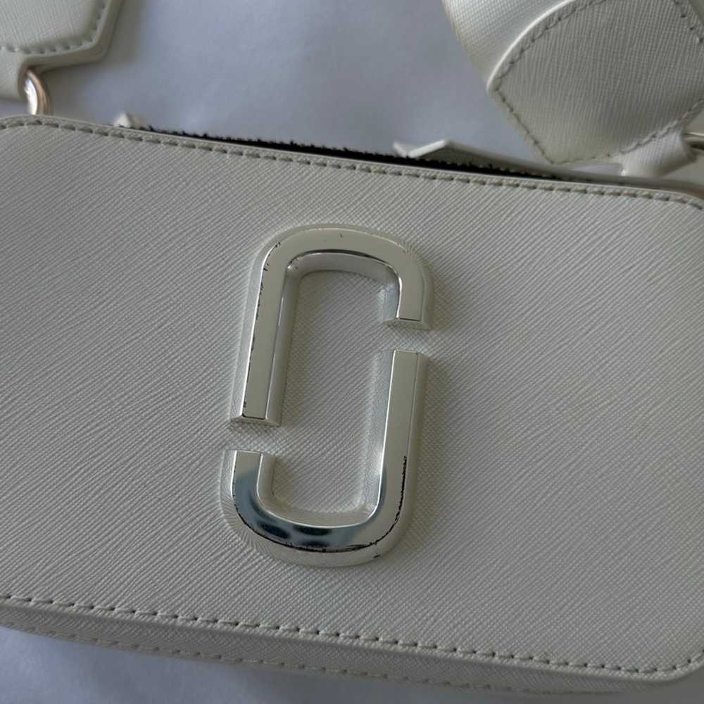 Marc Jacobs Snapshot Bag White/Silver - image 6