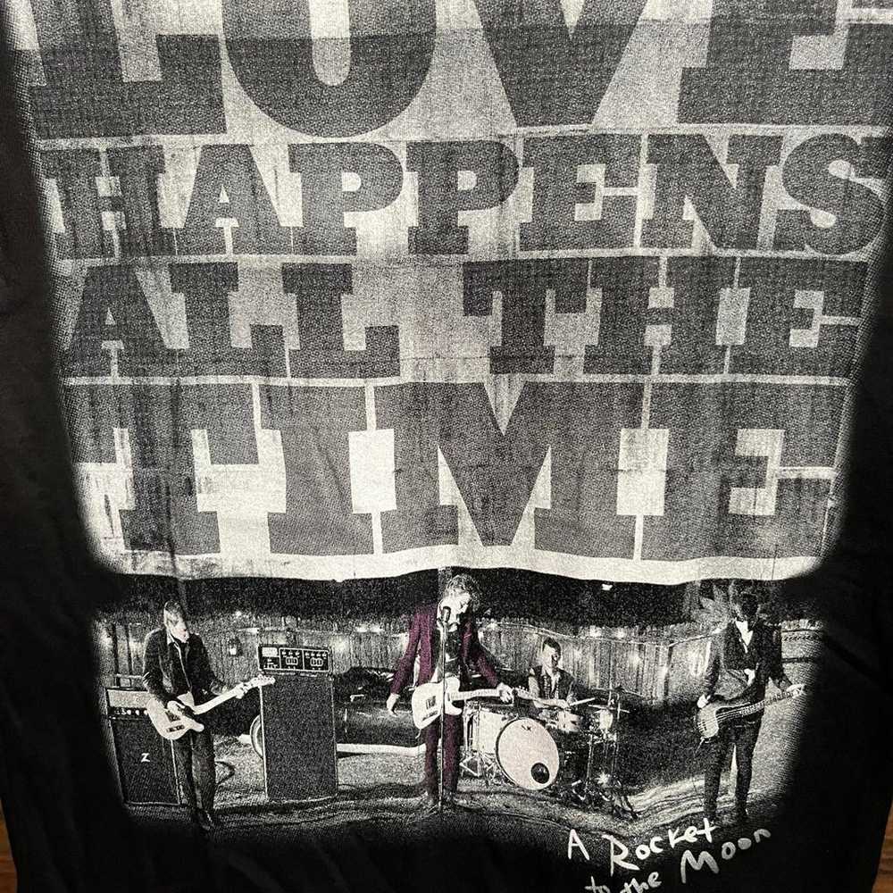 A Rocket to the Moon T-shirt Love Happens all the… - image 3