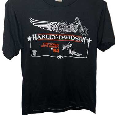 VINTAGE HARLEY DAVIDSON 1984 DAYTONA BIKE WEEK WIL