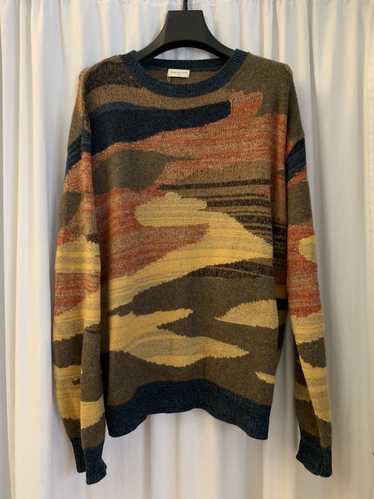 Dries Van Noten Dries Van Noten Cozy Camo Marled … - image 1