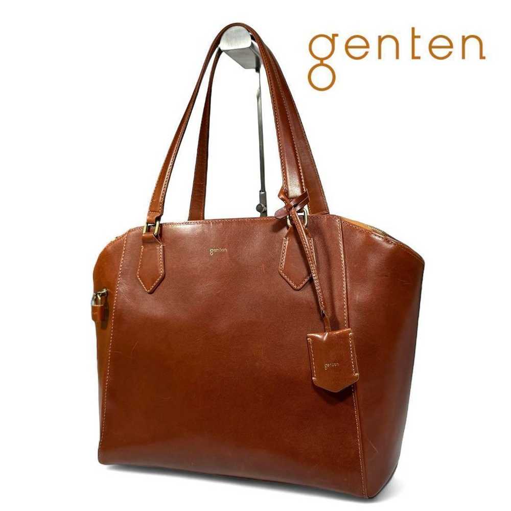 Brand new, minimal signs of use. Genten leather t… - image 1