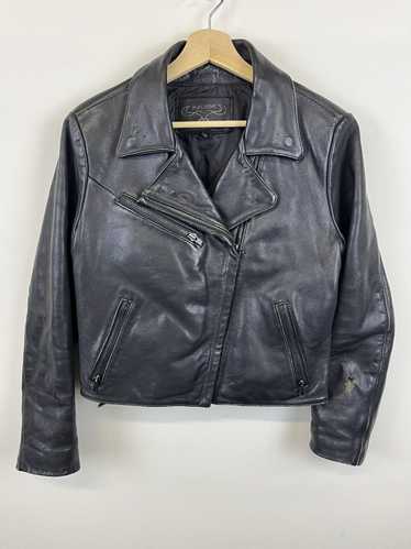 Leather Jacket × Streetwear × Vintage Vintage Perf