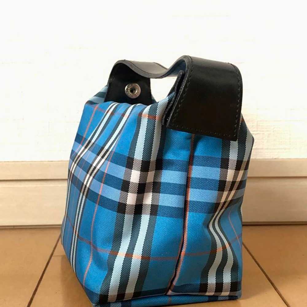 Burberry Blue Check Pouch - image 2