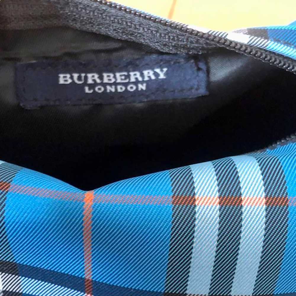 Burberry Blue Check Pouch - image 4