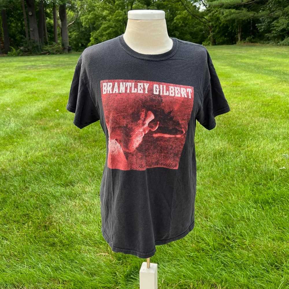 Brantley Gilbert Tour Tshirt Med - image 1