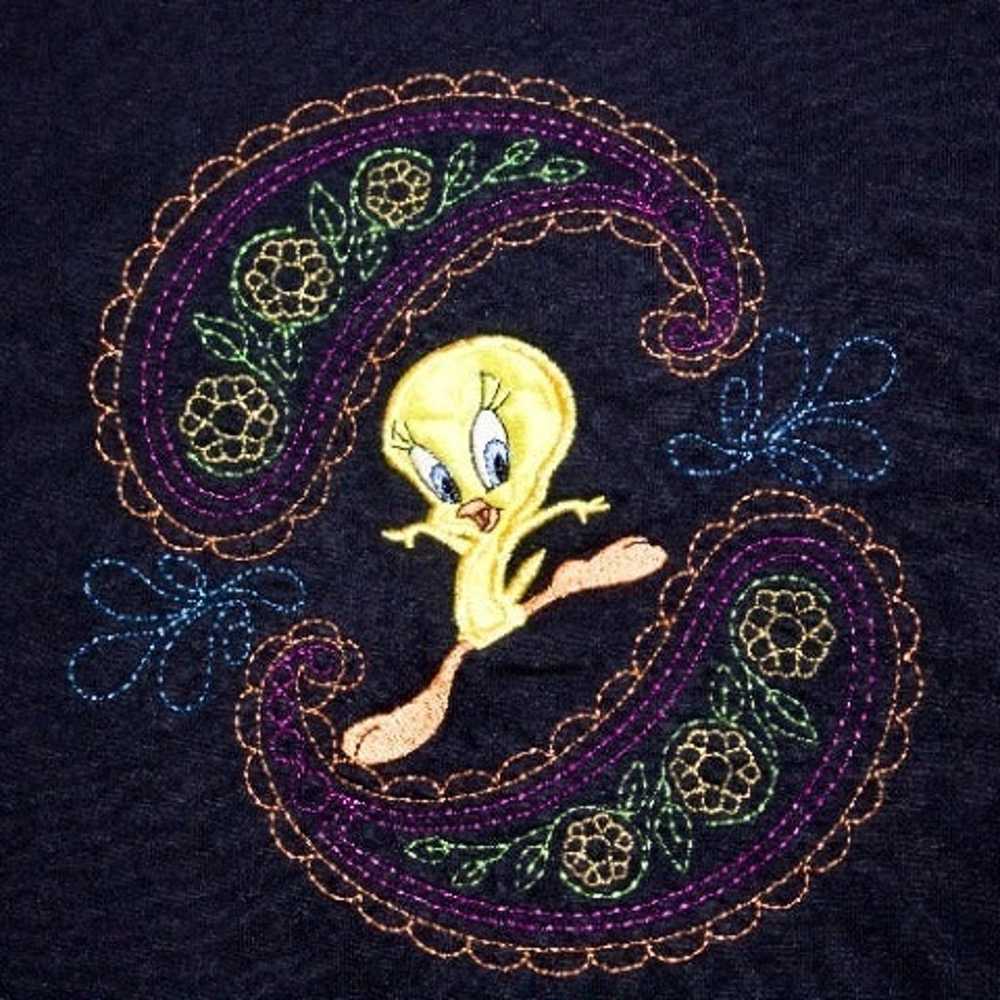 Vintage Looney Tunes Tweety Bird 1997 T-Shirt - image 2