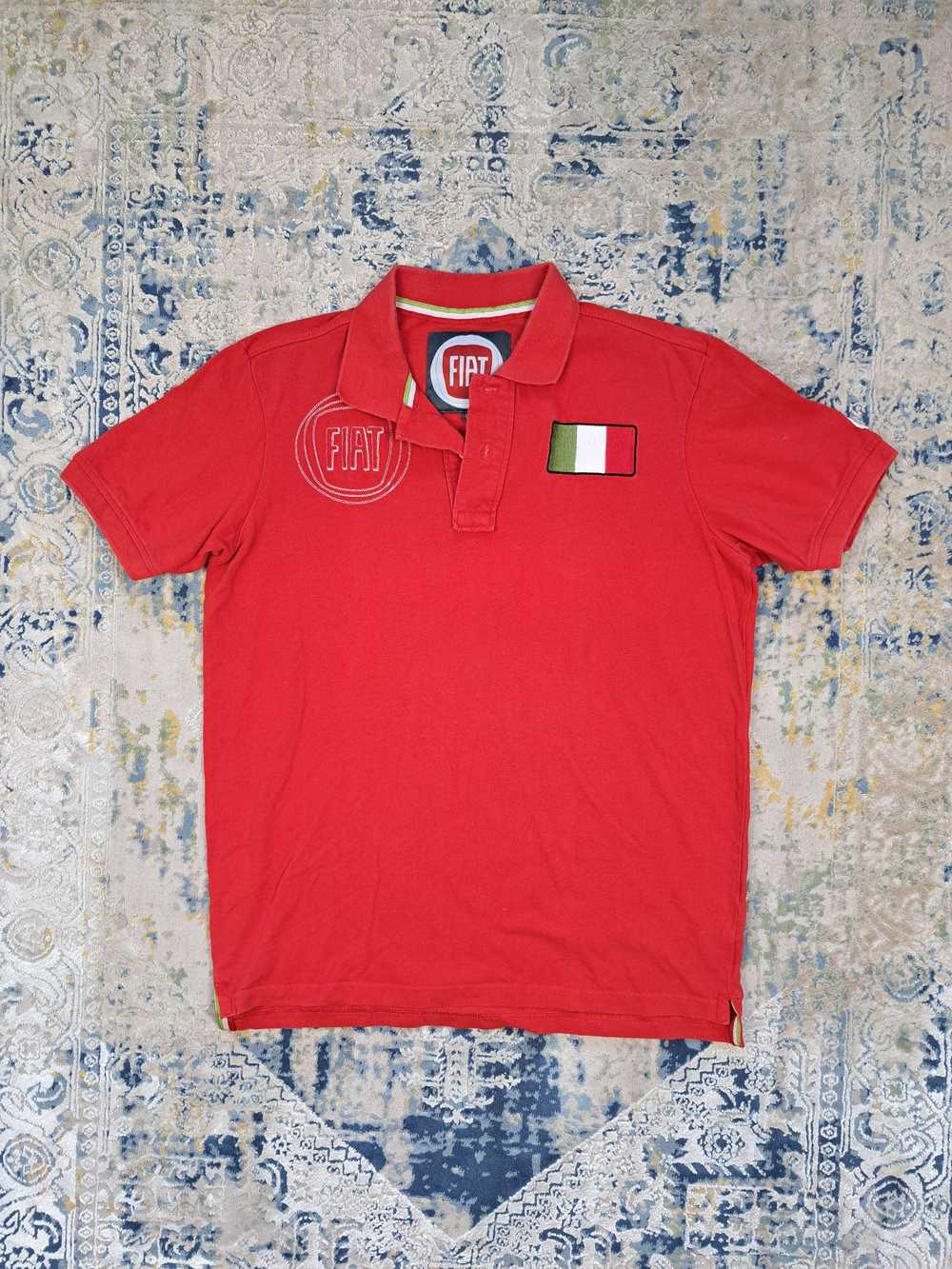 Racing × Streetwear × Vintage Fiat Racing Polo Sh… - image 1