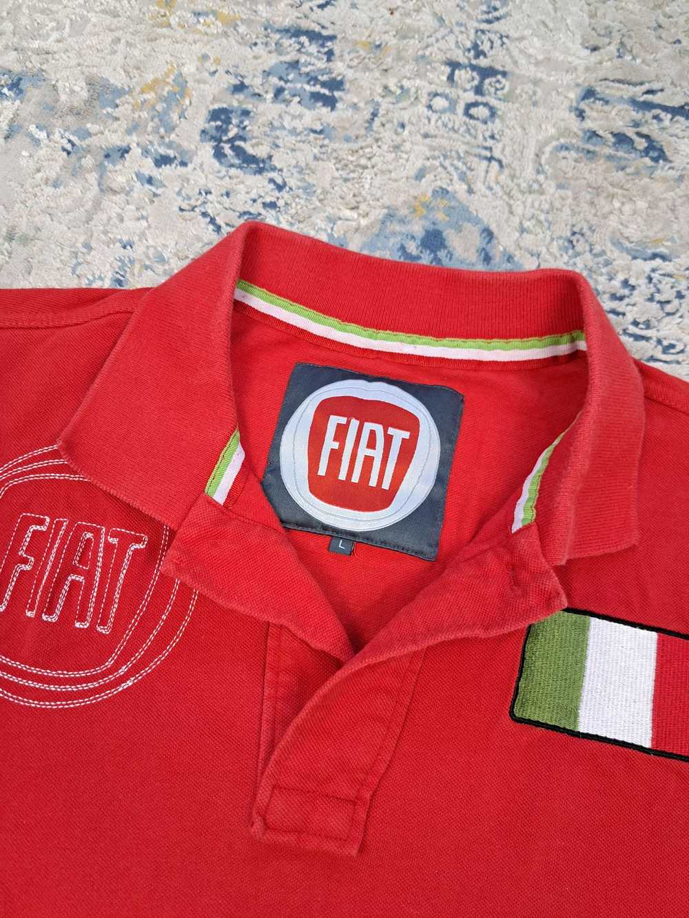 Racing × Streetwear × Vintage Fiat Racing Polo Sh… - image 2