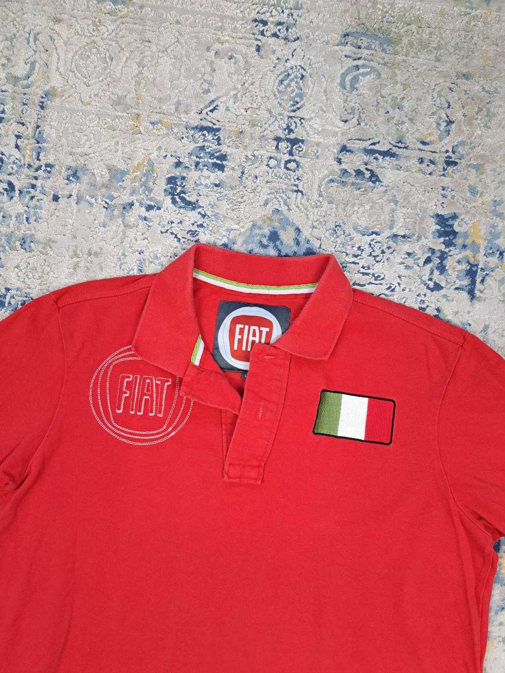 Racing × Streetwear × Vintage Fiat Racing Polo Sh… - image 3