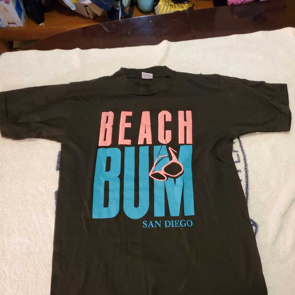 Vintage beach bum 90s shirt M - image 1