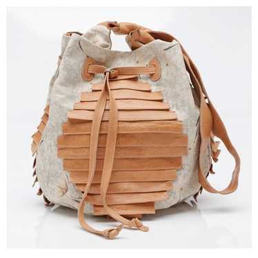 COLLINA STRADA SIERRA Shoulder BAG Bee Hive Canvas