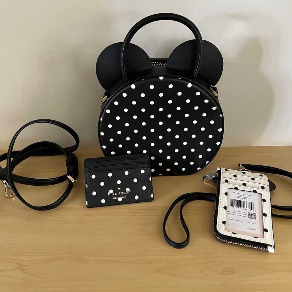 Minnie Mouse Bag, Lanyard, Wallet - image 2