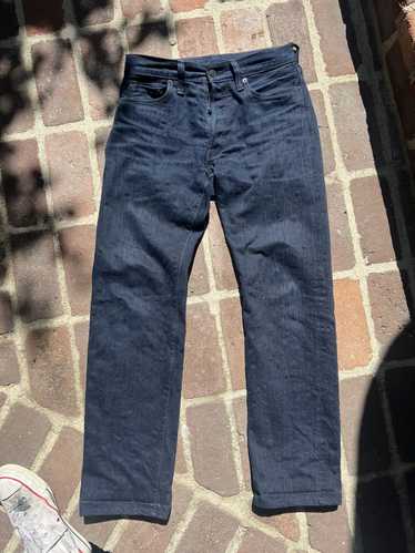 Pure Blue Japan Pure Blue Natural Indigo Slub 17.5