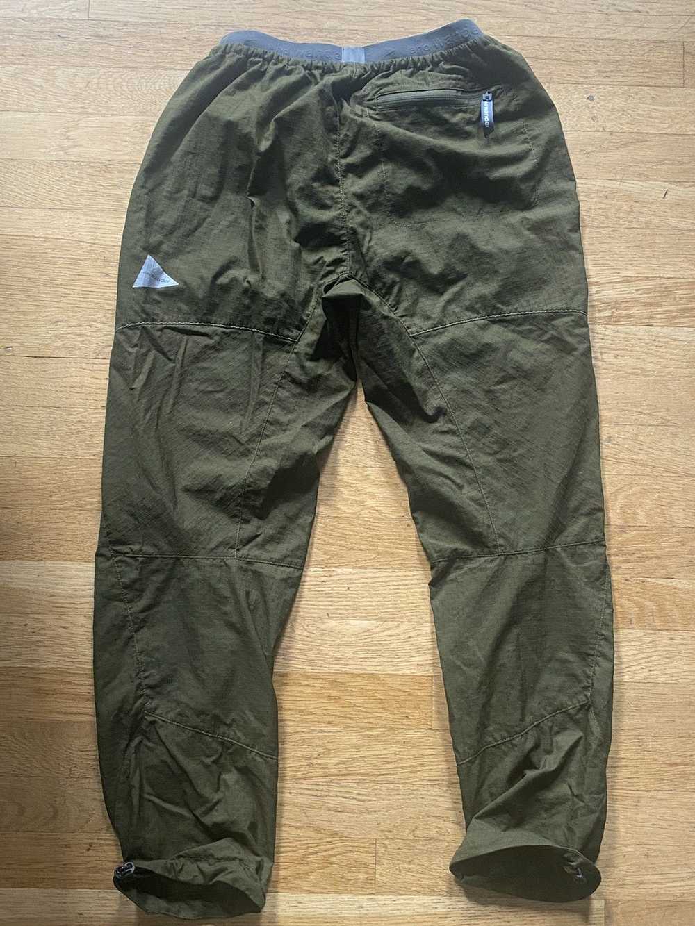 And Wander And Wander green nylon hiking pants - image 2