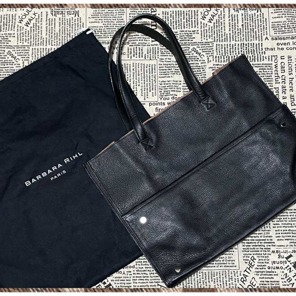 【BARBARA RIHL】Barbara Rihl ♥ Leather Tote Bag - image 2