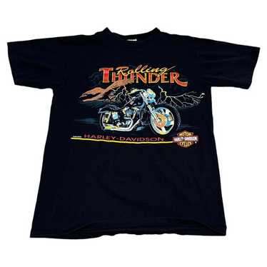 Harley-Davidson Rolling Thunder Tシャツ Harley Davidson Washington DC T Shirt Size 3XL White Rolling