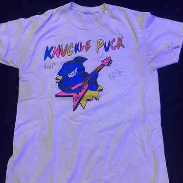 Knuckle puck signed shirt