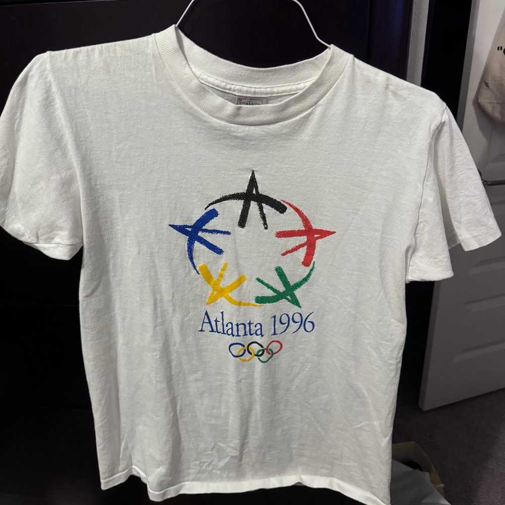 Vintage 1996 Atlanta Olympics T Shirt - image 1