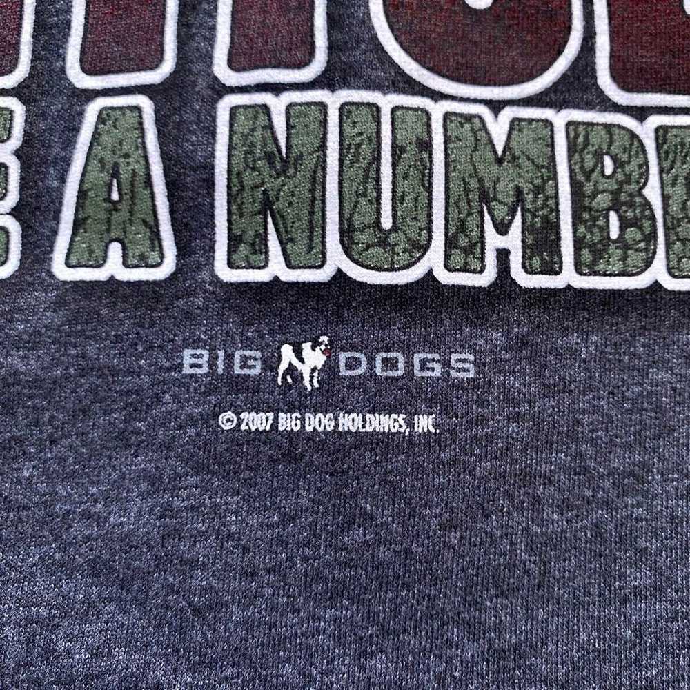 BIG DOGS Parody Short Sleeve T-shirt in BLACK Dog… - image 4